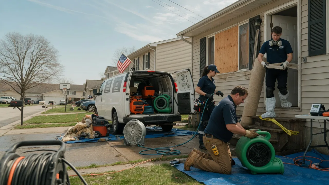Water Damage Restoration in Canton, OH near me